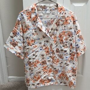 Sonoma Orange and Blue Pajama Set Intimates & Sleepwear